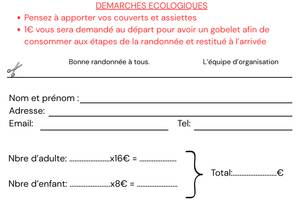 randonnée gourmande