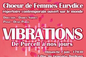 Concert du chœur Eurydice : Vibrations