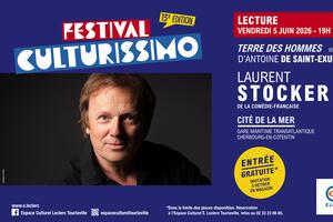 Festival Culturissimo - Lecture de Laurent Stocker