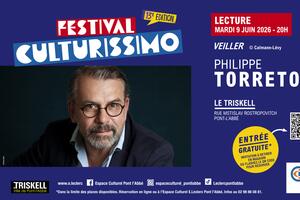 Festival Culturissimo - Lecture de Philippe de Torreton