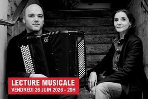 Festival Culturissimo - Lecture musicale de Clotilde Courau et Lionel Suarez