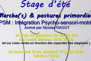 Stage d’été - Marche(s) & postures primordiales