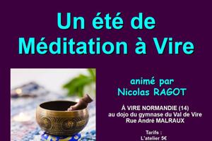 un été de méditation à Vire Normandie