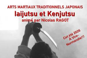 Stage d'arts martiaux traditionnels japonais - IAIJUTSU et KENJUTSU