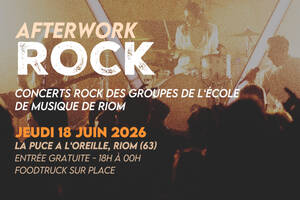 Afterwork Rock à la Puce a l'Oreille, Riom (63)
