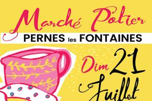 photo Marché Potier de Pernes Les Fontaines