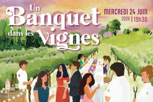 Un banquet dans les vignes