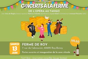 Concerts à la ferme