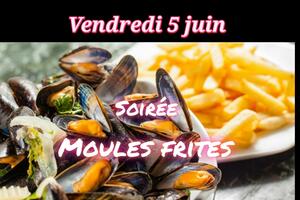 Soirée moules frites et animation live