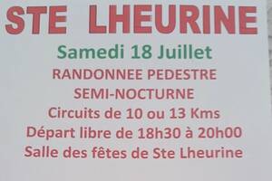 Randonnée Sainte Lheurine