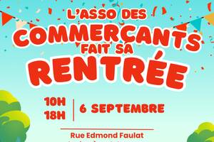 L'asso des commerçants fait sa rentrée