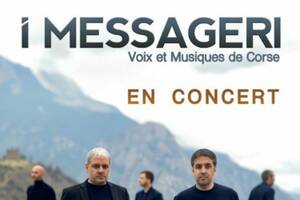 Concert groupe I MESSAGERI (Voix et musiques de Corse)