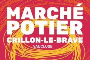 Marché potier de Crillon le Brave