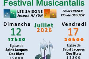 Festival Musicantalis 2026 à Saint Jacques des Blats