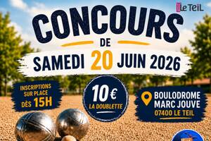 Concours de Pétanque Le Teil