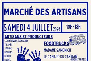 Marché des artisans à Chélan