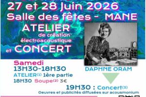 Les Sonofriches - Concert Daphne Oram - Atelier électroacoustique