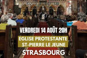 Concert à Strasbourg : Ravel, Debussy, Vivaldi, Cantemir, Mozart, Bach, Doppler, Piazzolla, Waxman