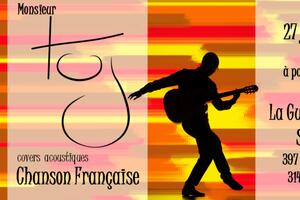 Monsieur Tuj - covers acoustiques Chansons françaises & Rock/Blues