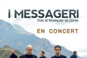 Concert groupe I MESSAGERI - Voix et musiques de Corse