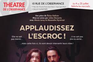 applaudissez l'escroc