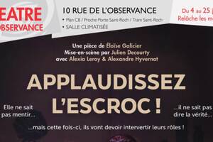 Applaudissez l'escroc !