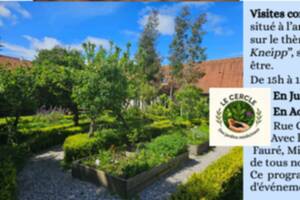 Visite du jardin de l'ancien presbytère