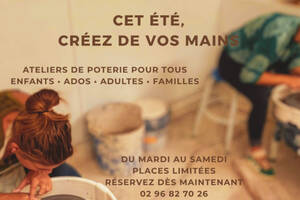 Atelier de poterie de l'été 2026