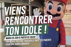 MARIO, LUIGI, BOWSER ET LA PRINCESSE PEACH DONNENT RENDEZ-VOUS AUX FAMILLES CHEZ SALAD&CO LE 30 JUIN
