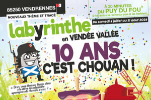 LES 10 ANS DU LABYRINTHE…C’EST CHOUAN !!!
