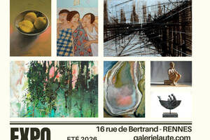 Exposition collective estivale à la Galerie Laute