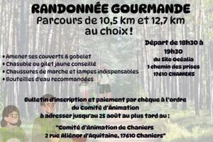 RANDO GOURMANDE SEMI NOCTURNE