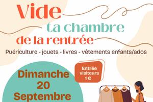 Vide ta chambre de la rentrée