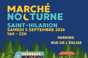 Marché nocturne de Saint-Hilarion