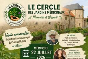 Visite du jardin du Château Mollack