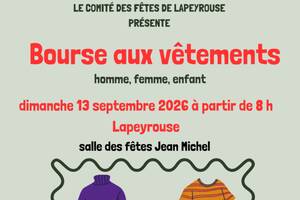Bourse aux vêtements