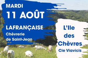 Théâtre dans les fermes à la Chèvrerie de Saint-Jean