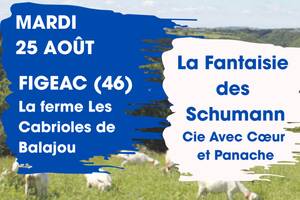 Théâtre dans les fermes à la ferme Les Cabrioles de Balajou