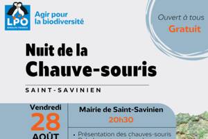 Les chauves-souris de Charente-Maritime