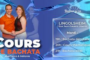 Cours de Bachata à Lingolsheim - Rentrée 2026