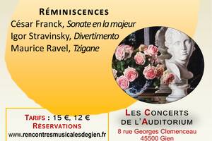 Réminiscences : Frack, Stravinsky, Ravel