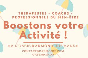 Thérapeutes & Coachs ! Boostons votre Activité !