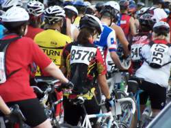 Course cycliste nocturne