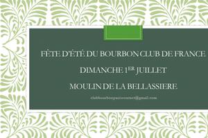 photo Fête d'été du Bourbon club de France