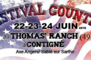 photo FESTIVAL COUNTRY au Thomas Ranch les 22 23 et 24 Juin 2018