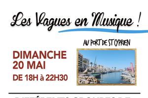 photo Les Vagues en Musique du Port de St Cyprien