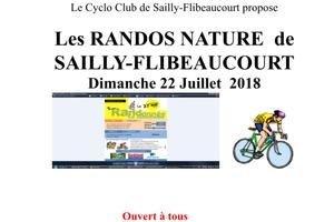 photo les randos nature de sailly flibeaucourt dimanche 22 juillet 2018 VTT CYCLO MARCHE MER