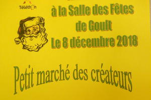 Marché de Noël du Téléthon