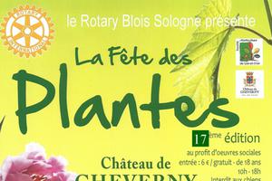 photo FETE DES PLANTES DU ROTARY BLOIS SOLOGNE AU CHATEAU DE CHEVERNY