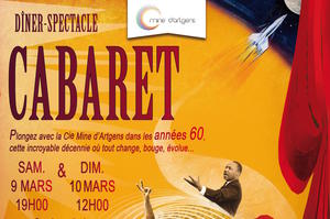 photo Cabaret années 60, dîner-spectacle à la Mine d’Artgens
